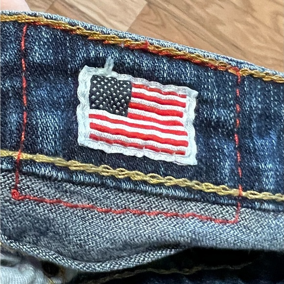 True Religion Women's Dark Blue Flare Jeans - Picture 8 of 8